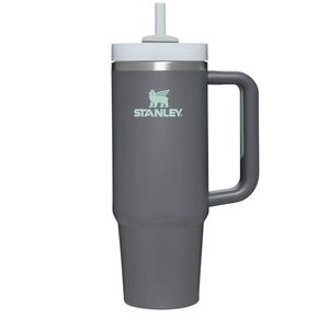 Stanley 30 oz Charcoal Tumbler with Handle and Straw Lid